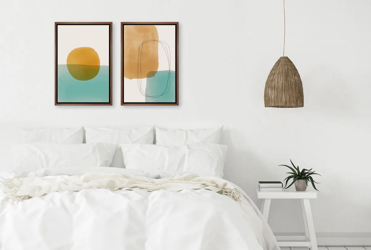 Minimalist Abstract Set 9AB | Abstract Wall Art Print