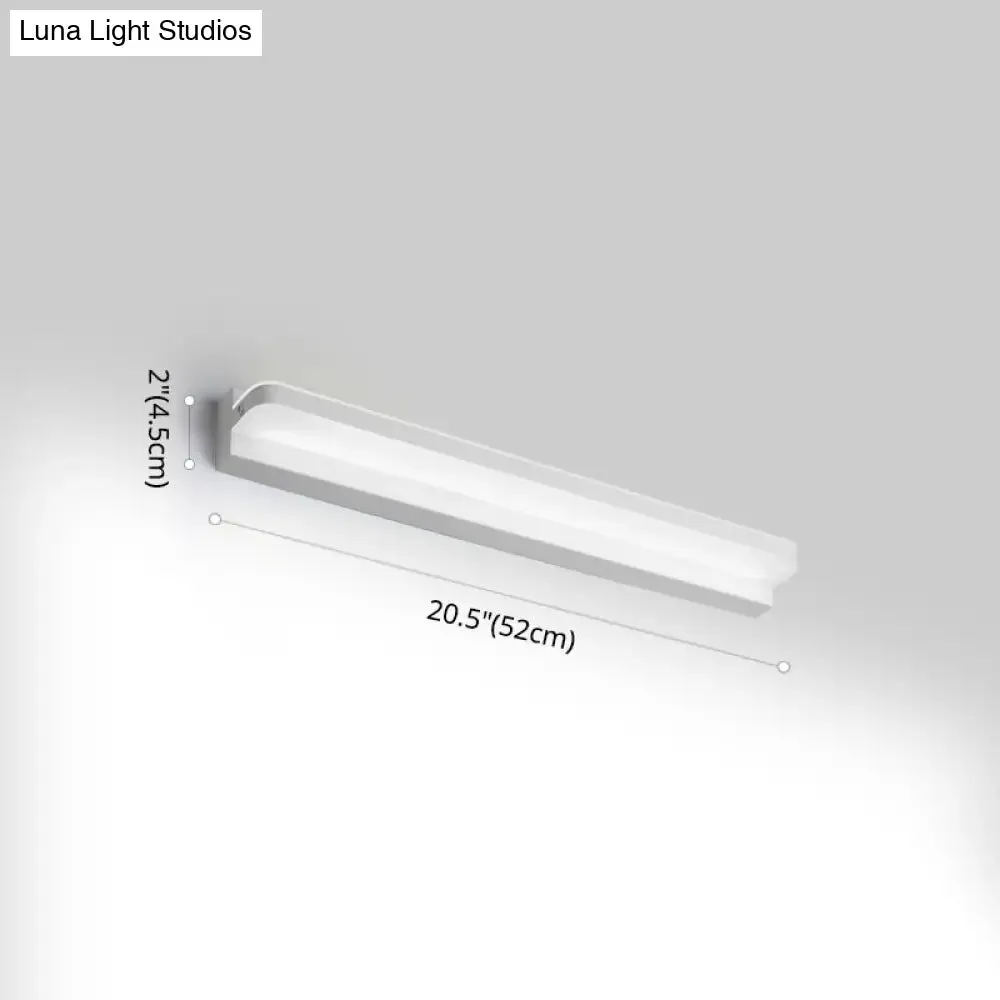 Modern Linear Vanity Wall Lamp – Stylish Bathroom Lighting Solution with Multiple Sight Options