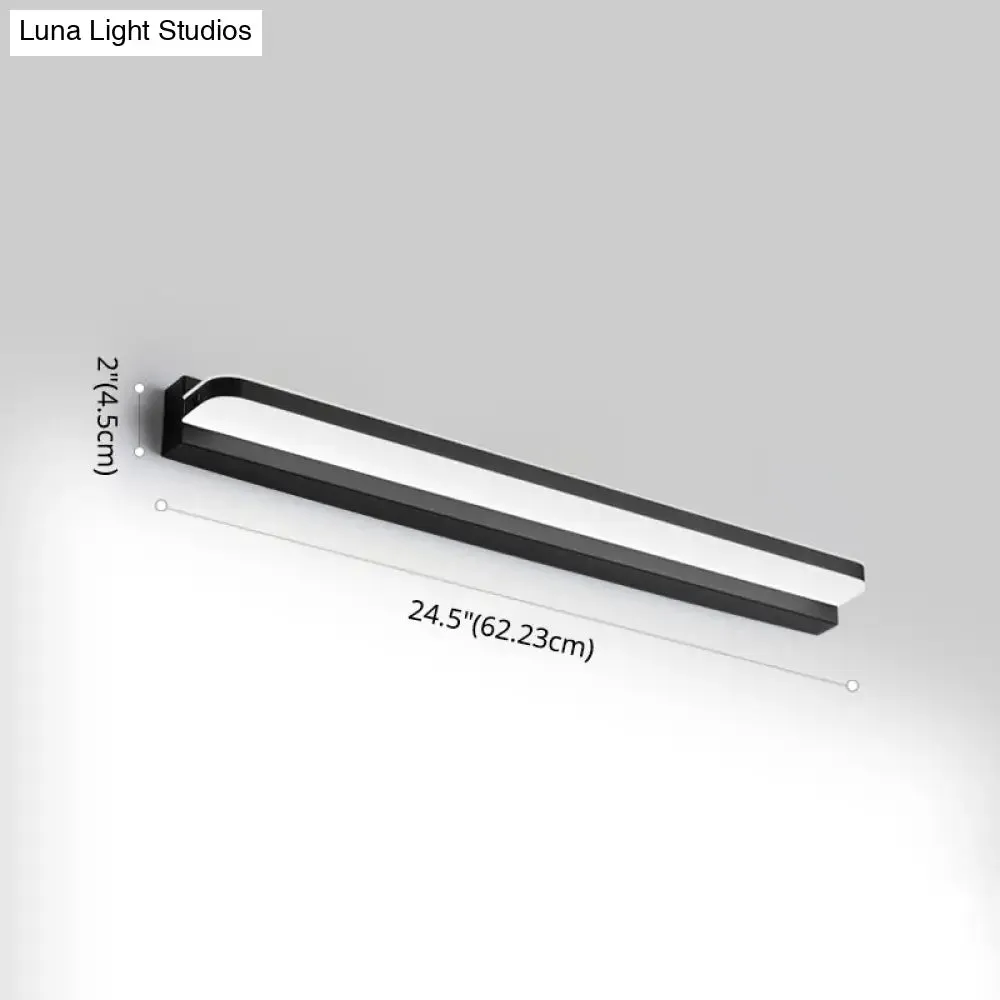 Modern Linear Vanity Wall Lamp – Stylish Bathroom Lighting Solution with Multiple Sight Options