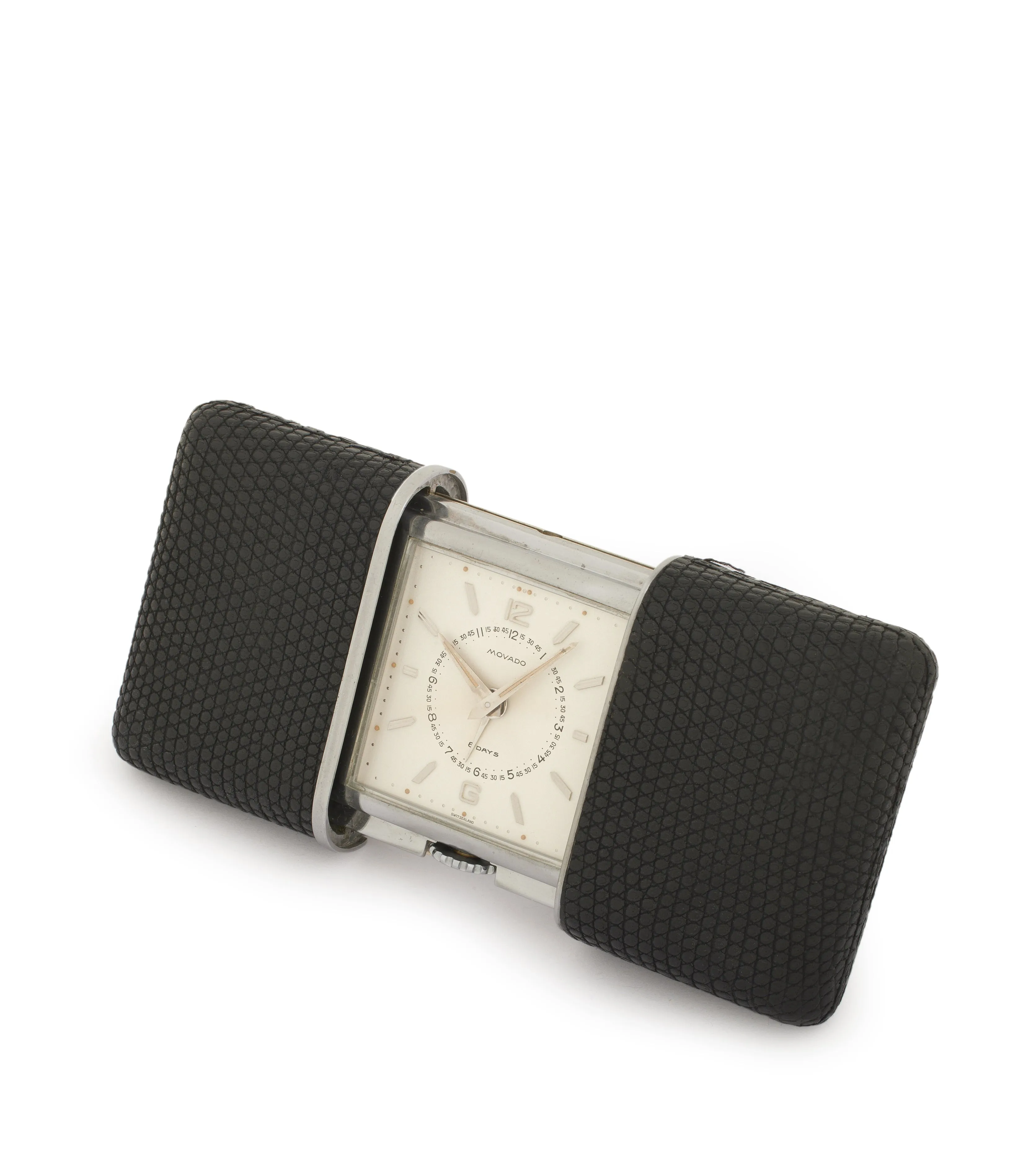 Movado "Pullman" Ermeto | alarm travel clock