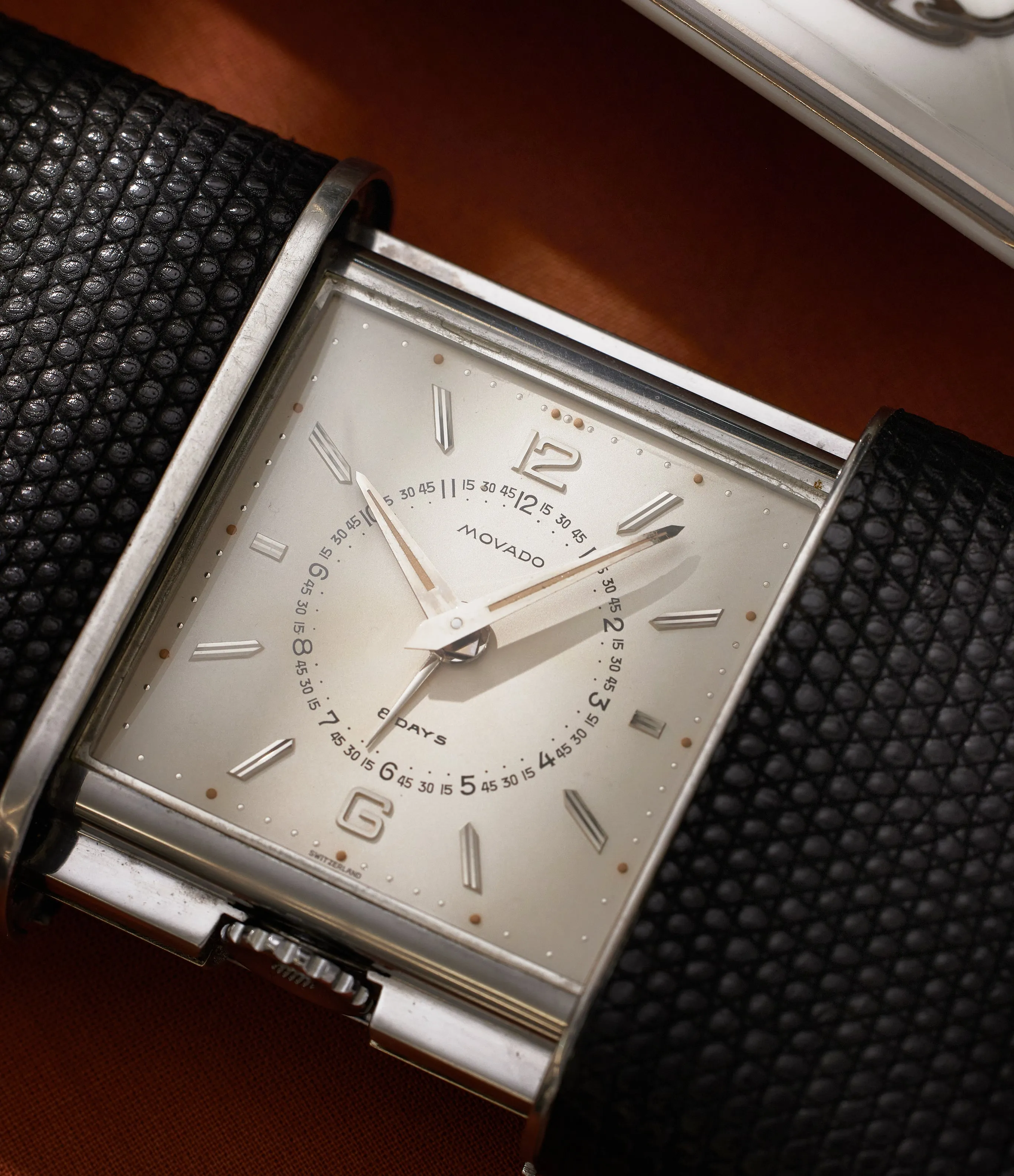 Movado "Pullman" Ermeto | alarm travel clock