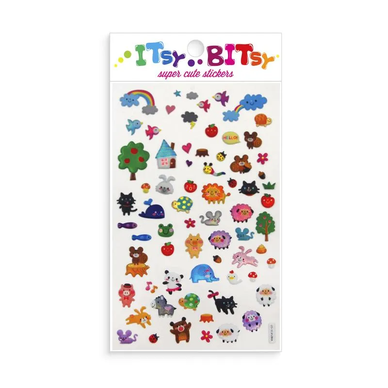 Ooly Itsy Bitsy Super Cute Animal Town Stickers