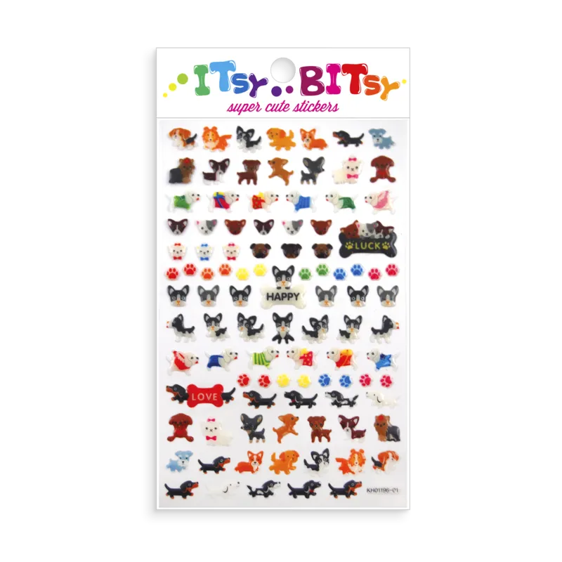 Ooly Itsy Bitsy Super Cute Pooches Stickers