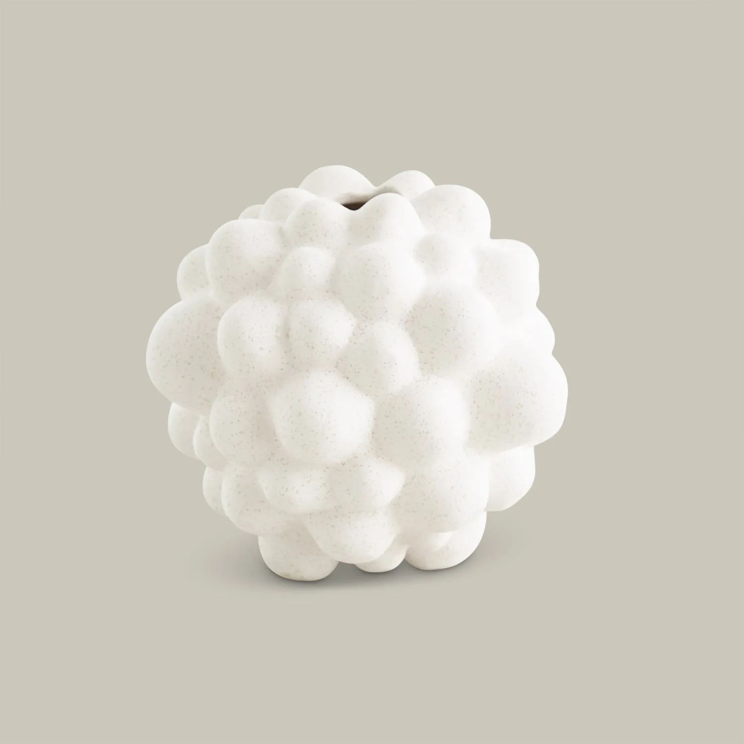 Organic Bubble Vases (Volcanic White)