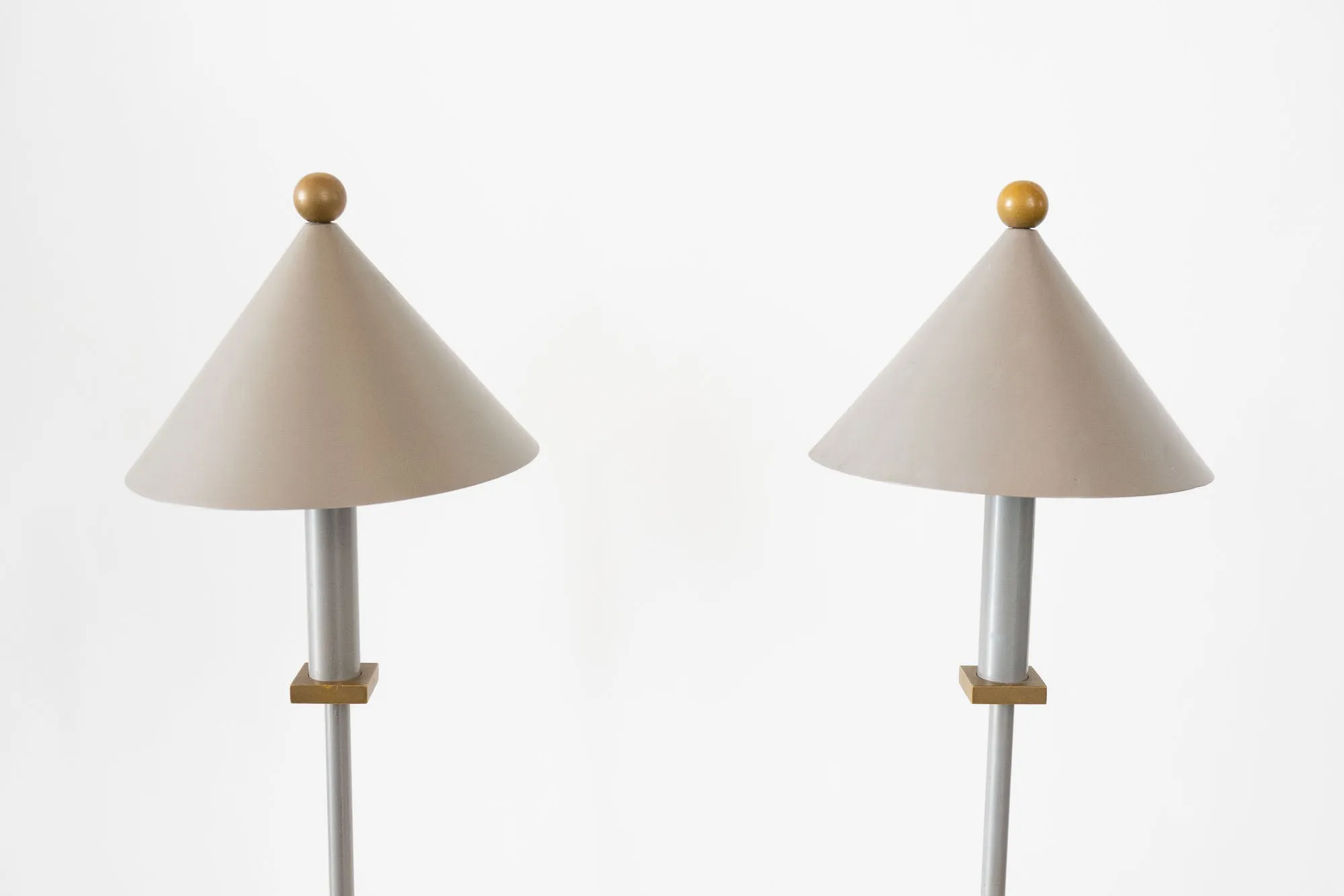 Pair of Sonneman Lamps