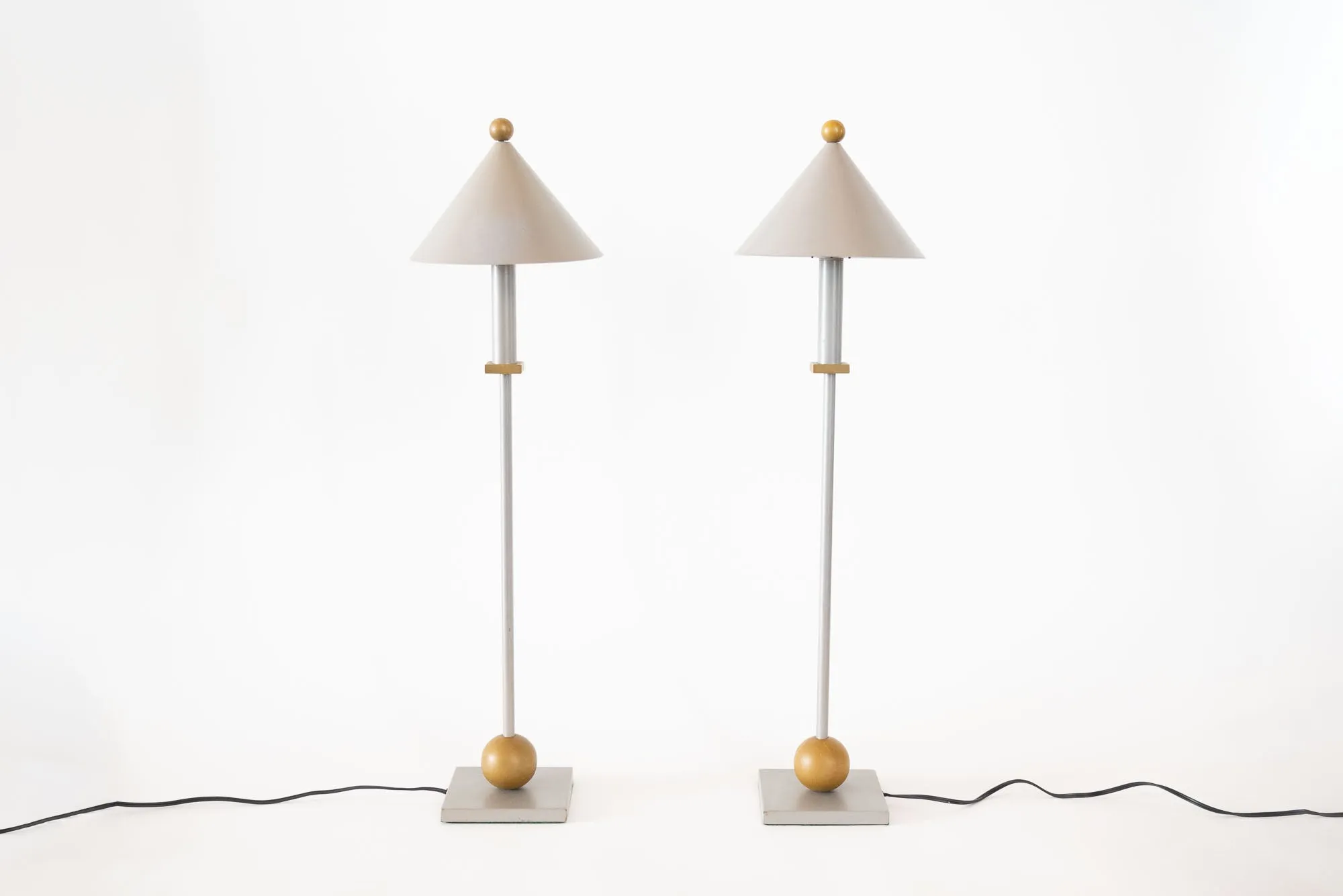 Pair of Sonneman Lamps