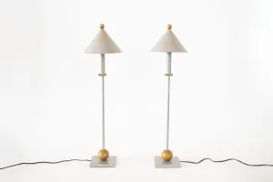 Pair of Sonneman Lamps