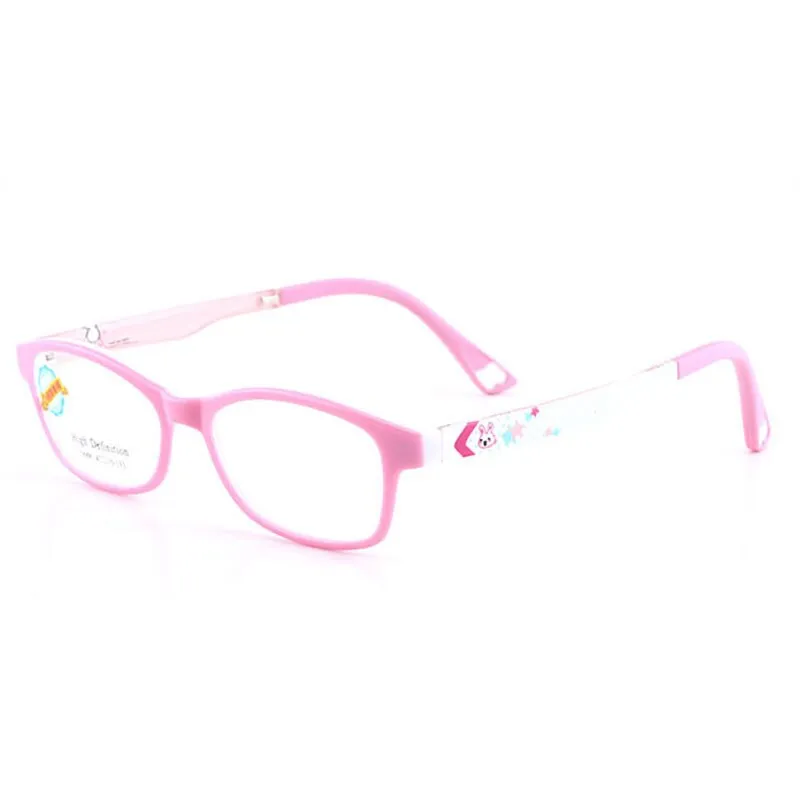 Reven Jate Unisex Children's Full Rim Square Tr 90 Silicone Eyeglasses 5688