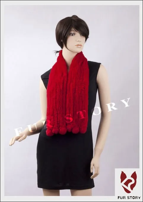 REX Rabbit Fur Scarf Wrap Cape Shawl Neck Warmer 9 Colors NEW Soft S/L FS050129