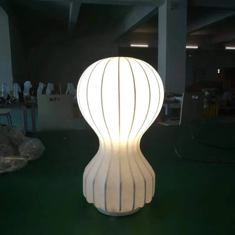 Silk Lantern Table Lamp