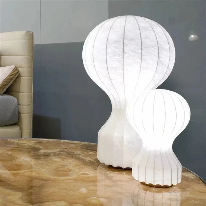 Silk Lantern Table Lamp