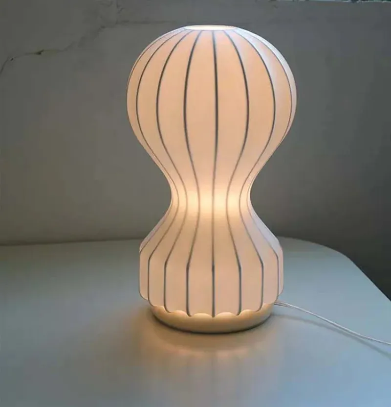 Silk Lantern Table Lamp