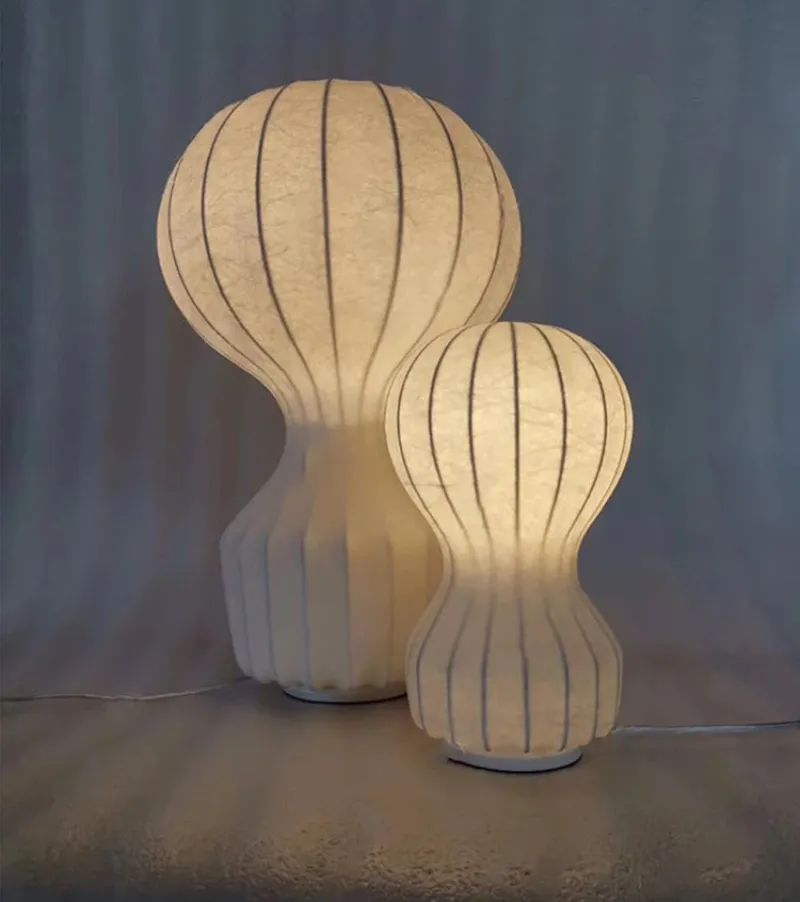 Silk Lantern Table Lamp