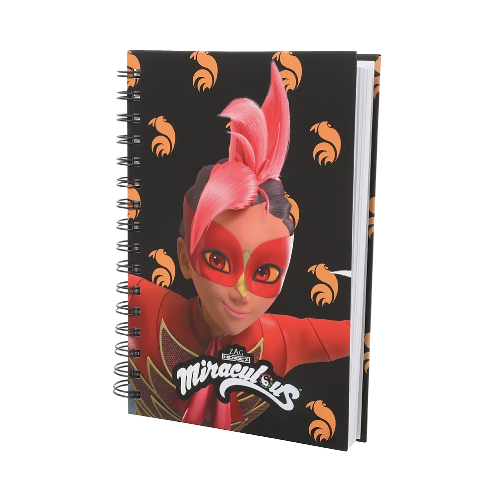 Super Heroes Notebook Rooster Bold