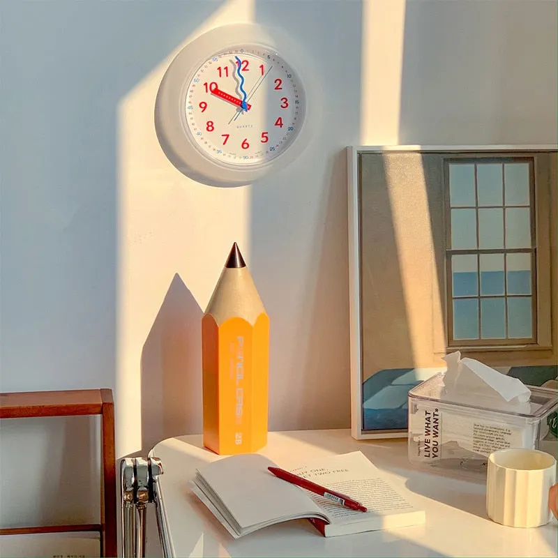 Time Flies Retro Wall Clock