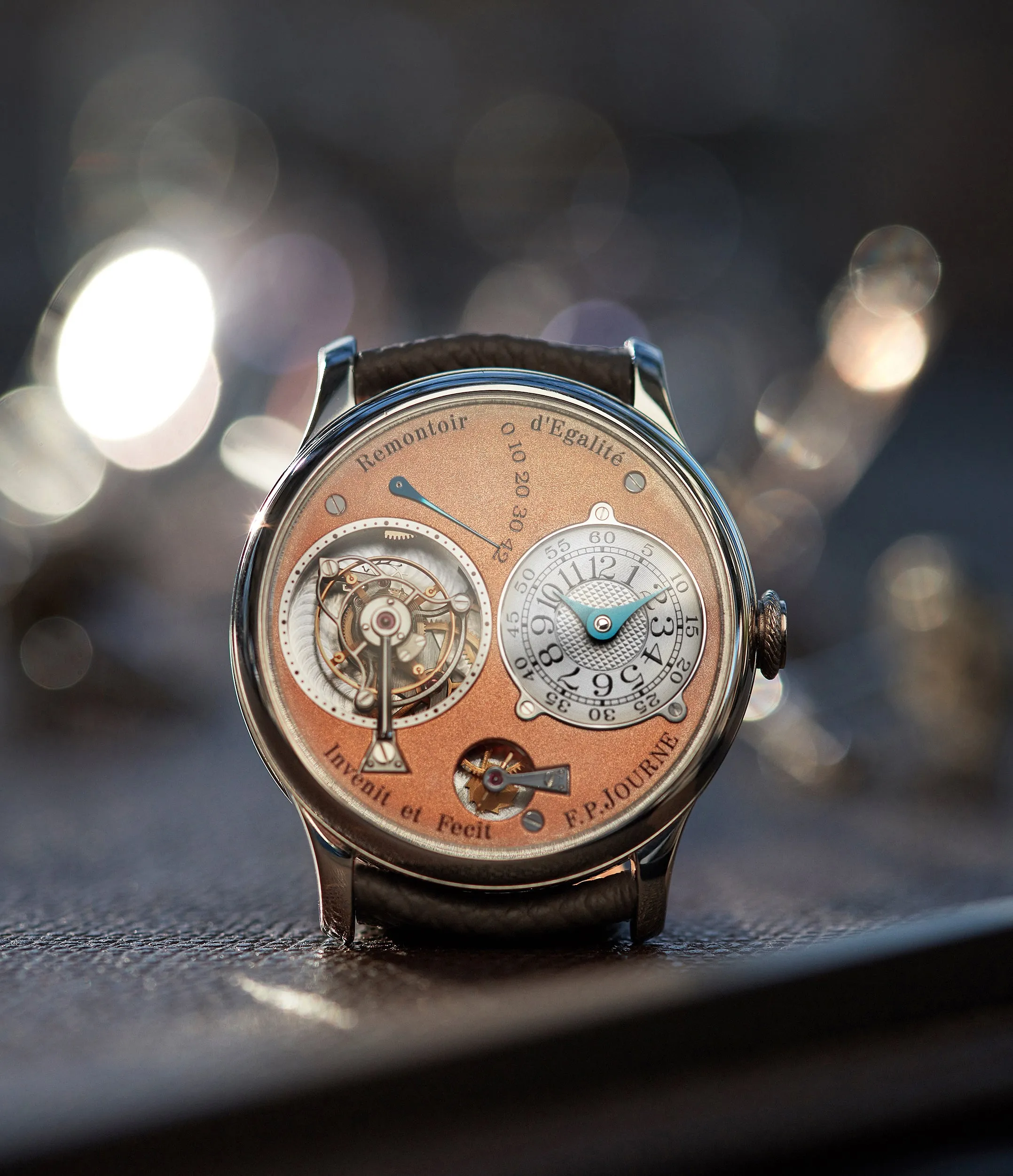 Tourbillon Souverain | 3rd Generation | Brass Movement | Platinum