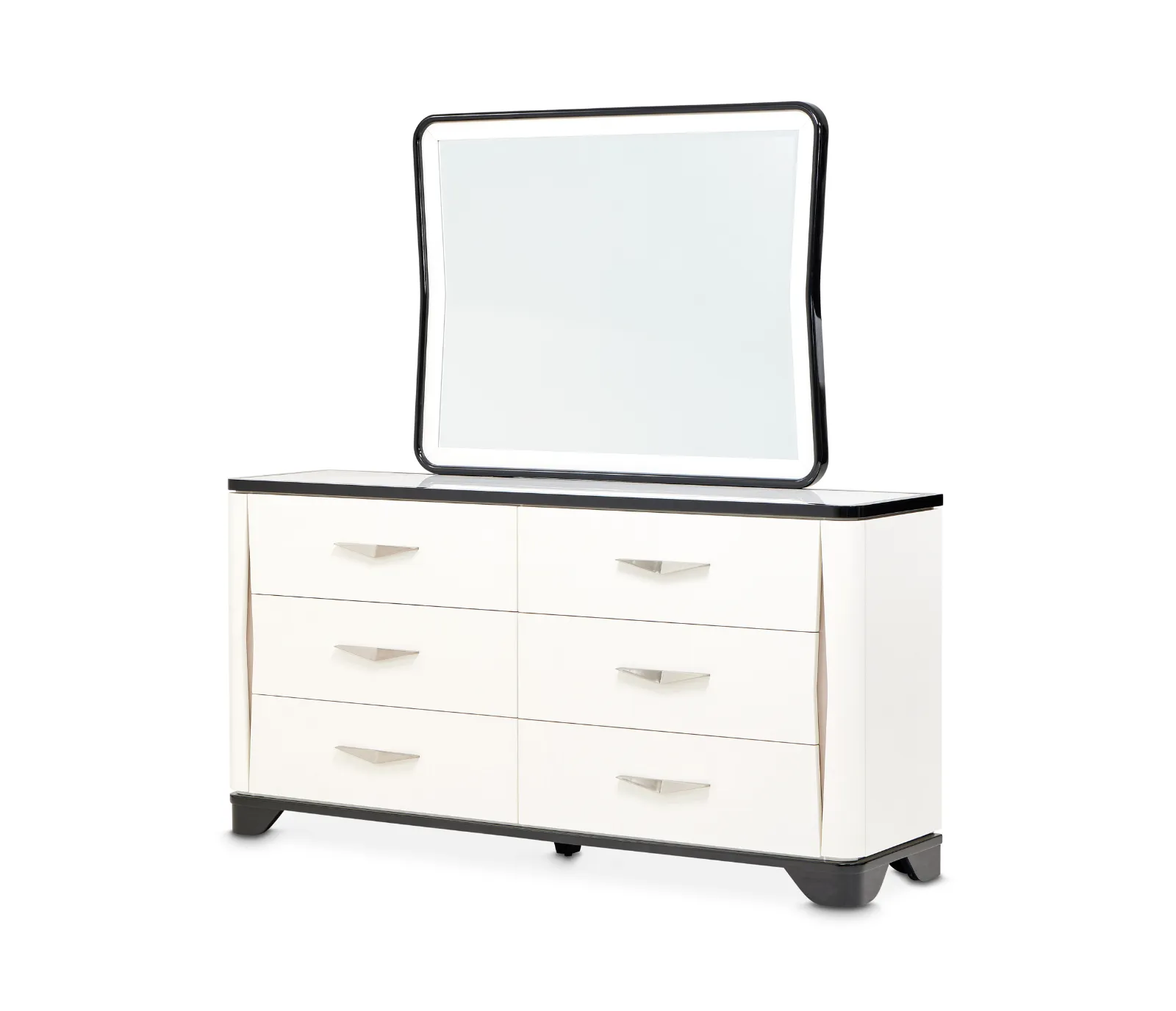 Tuxedo Dresser & Mirror