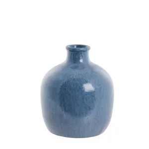 Vasilia vase H32 cm. blue