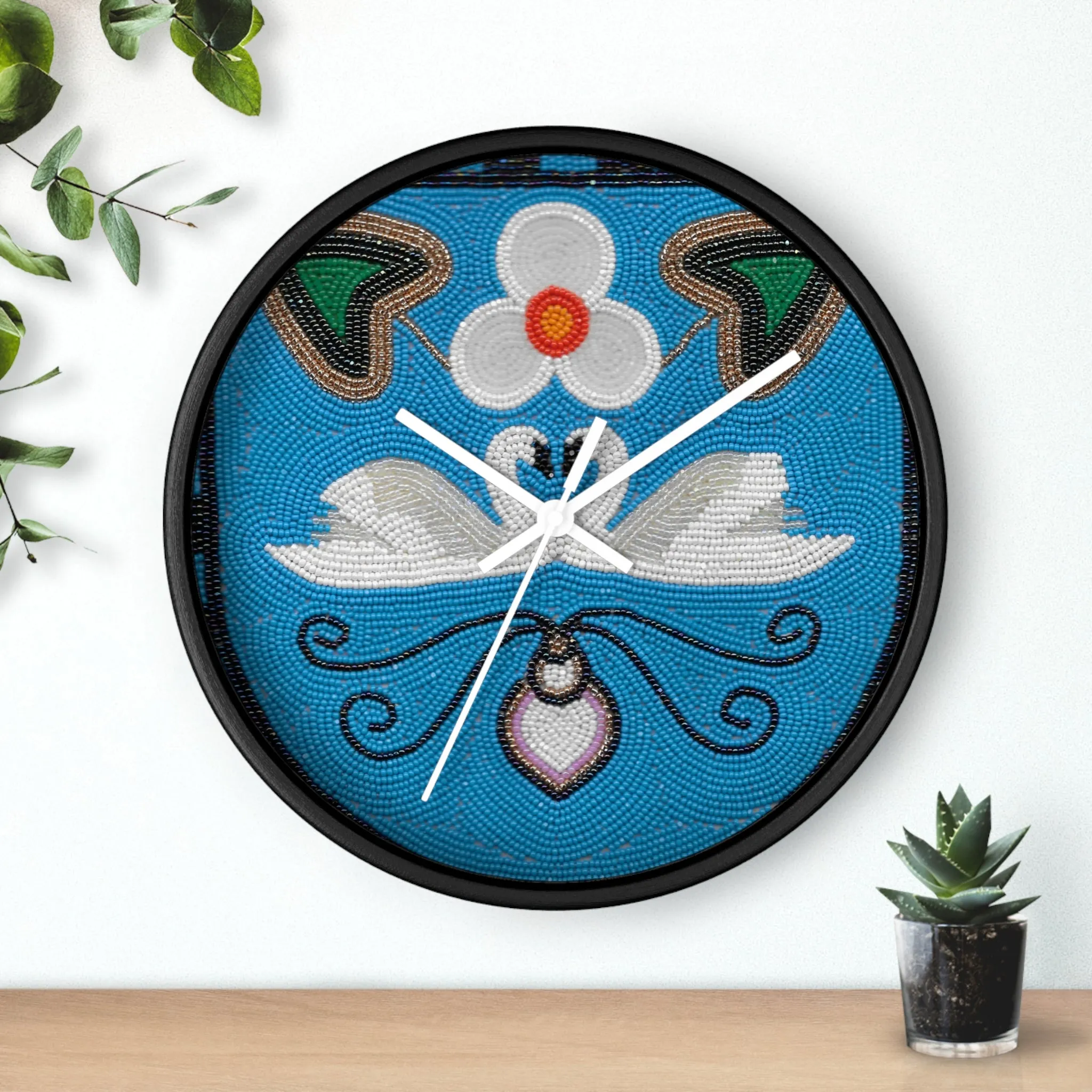 Wapato and Swans Wall Clock