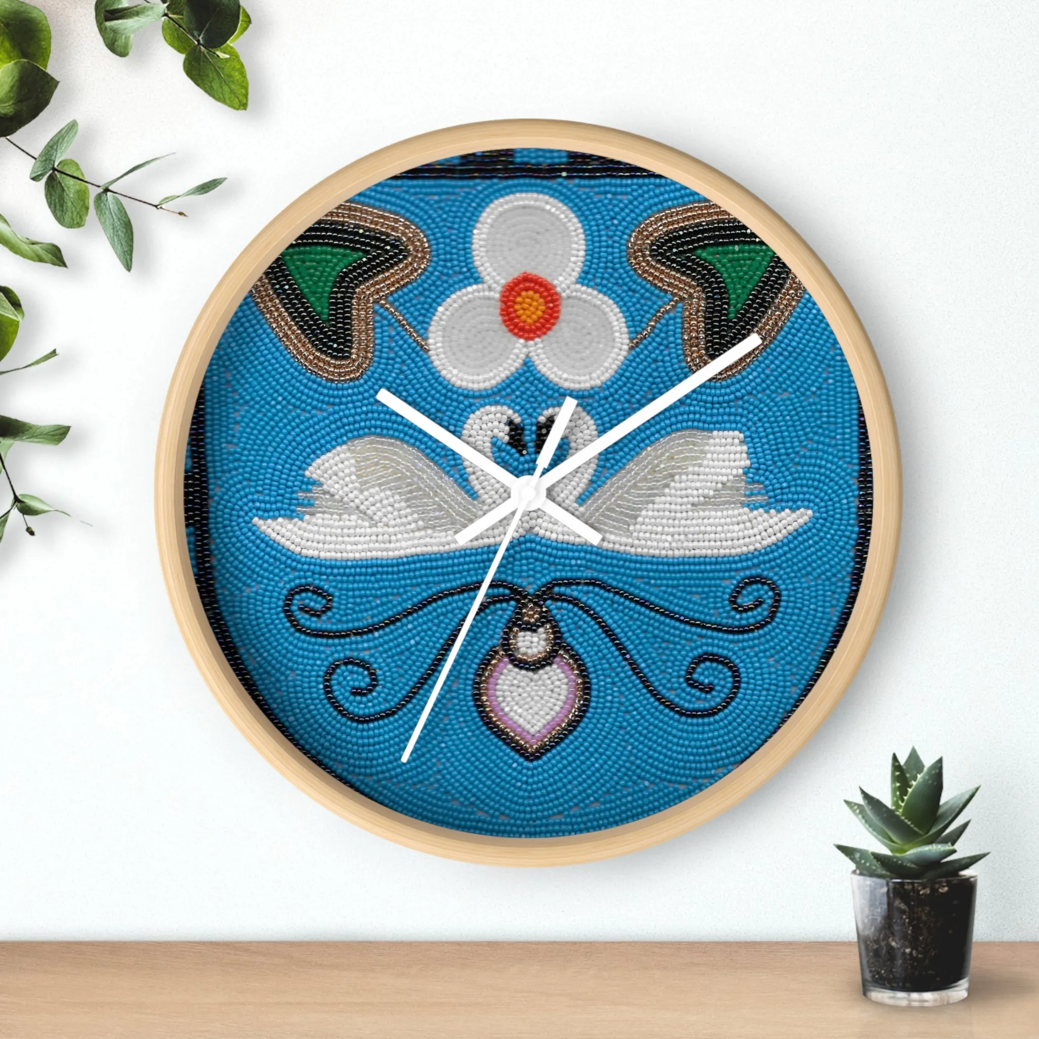 Wapato and Swans Wall Clock