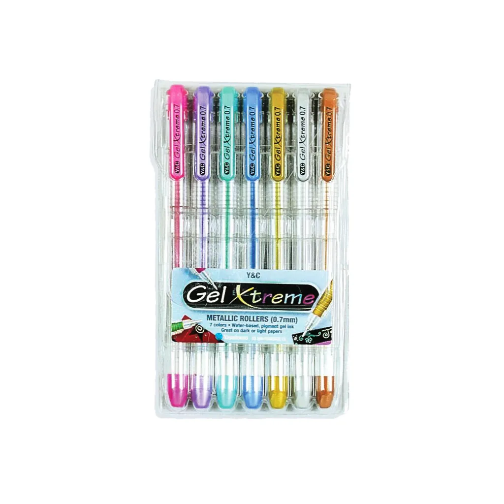 Y&C Gel Xtreme Pen Metallic Set (GX1007)