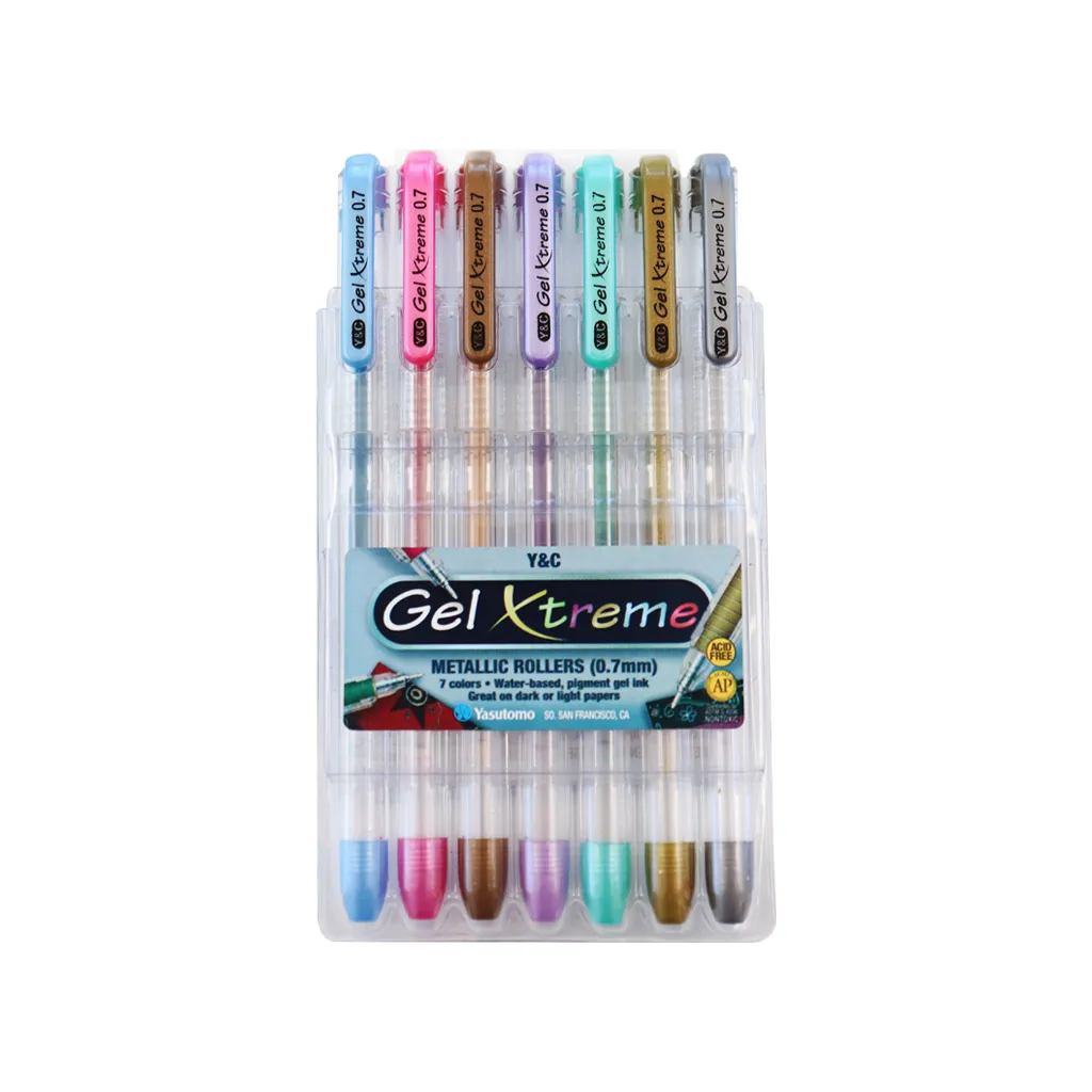 Y&C Gel Xtreme Pen Metallic Set (GX1007)