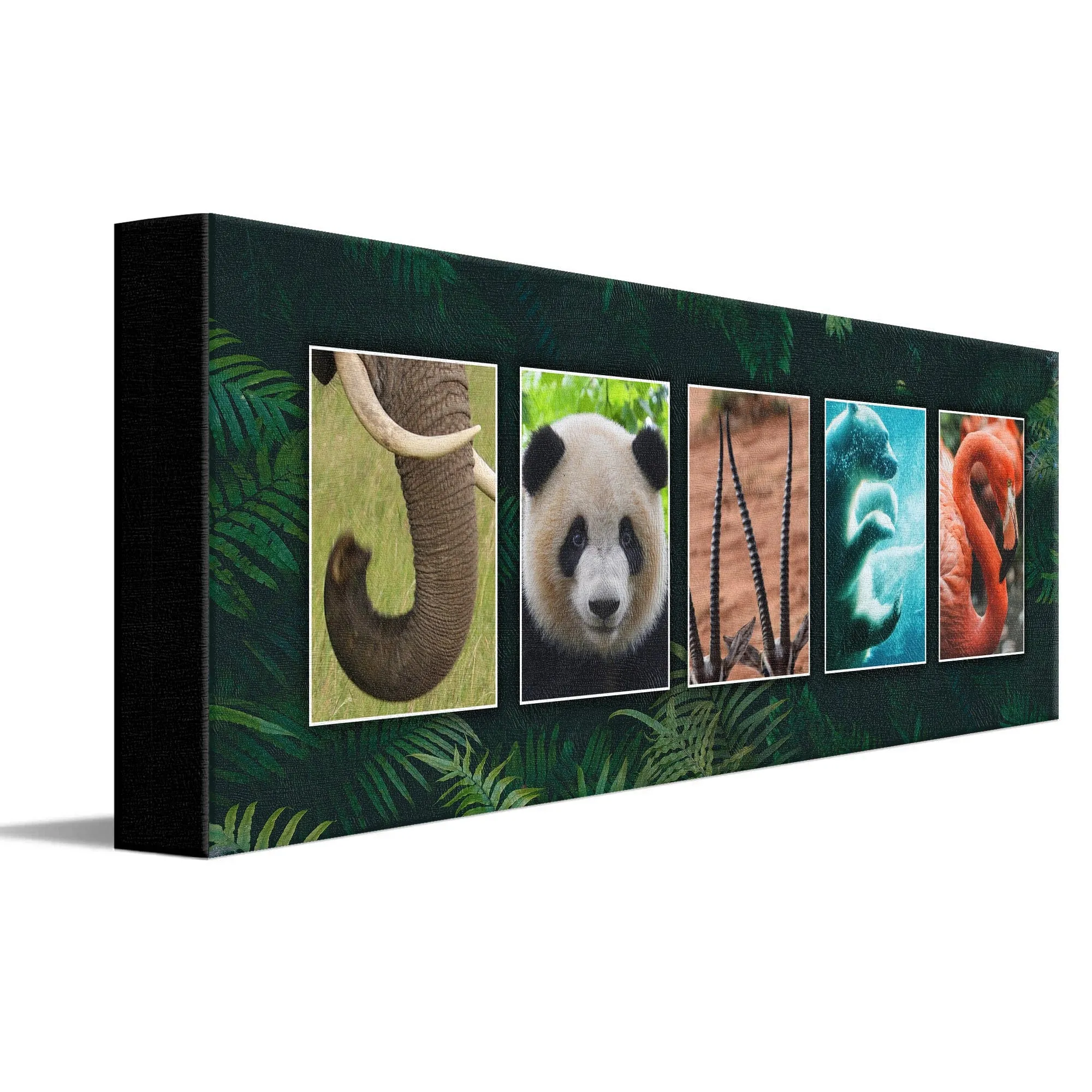 Zoo Animal Name Art Print