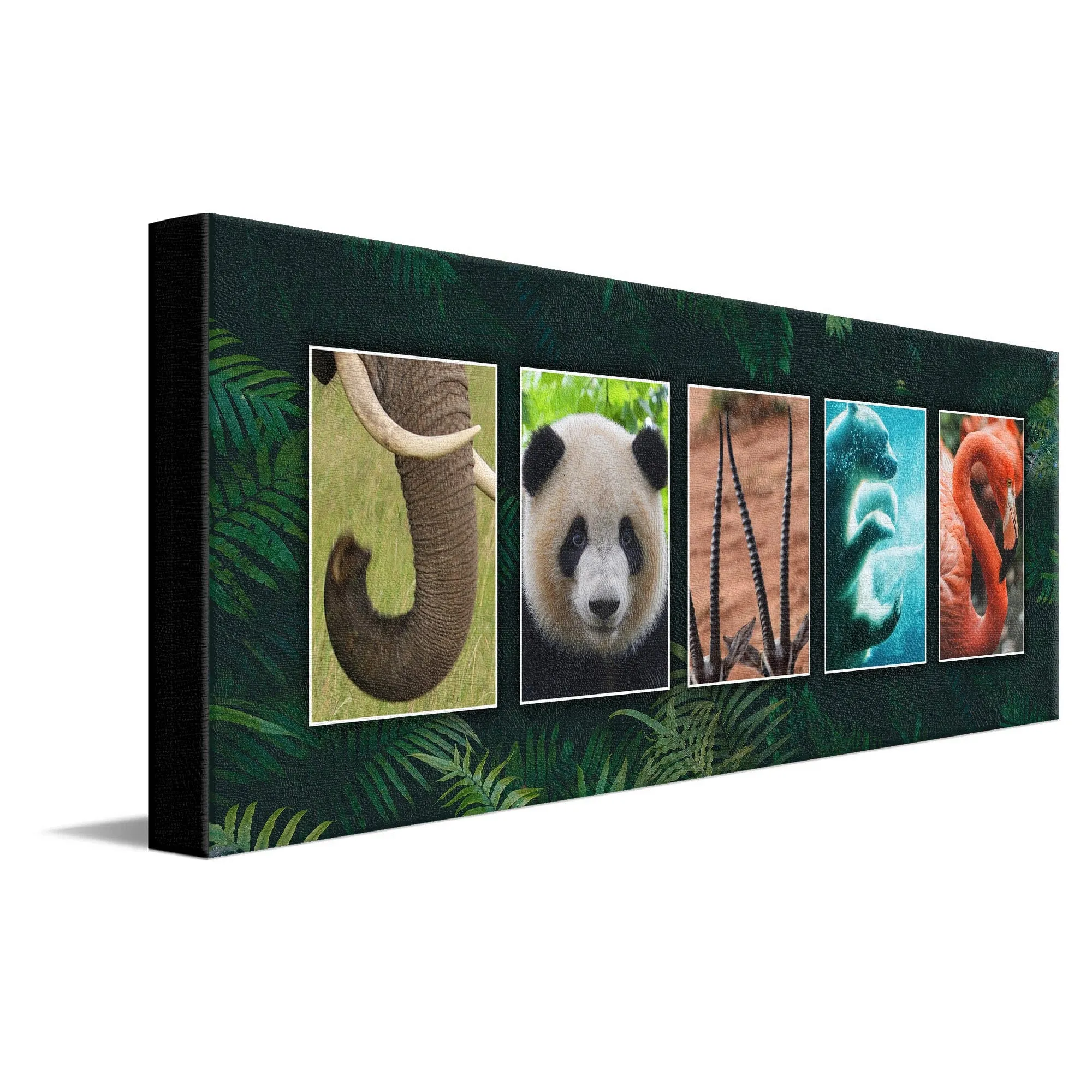 Zoo Animal Name Art Print