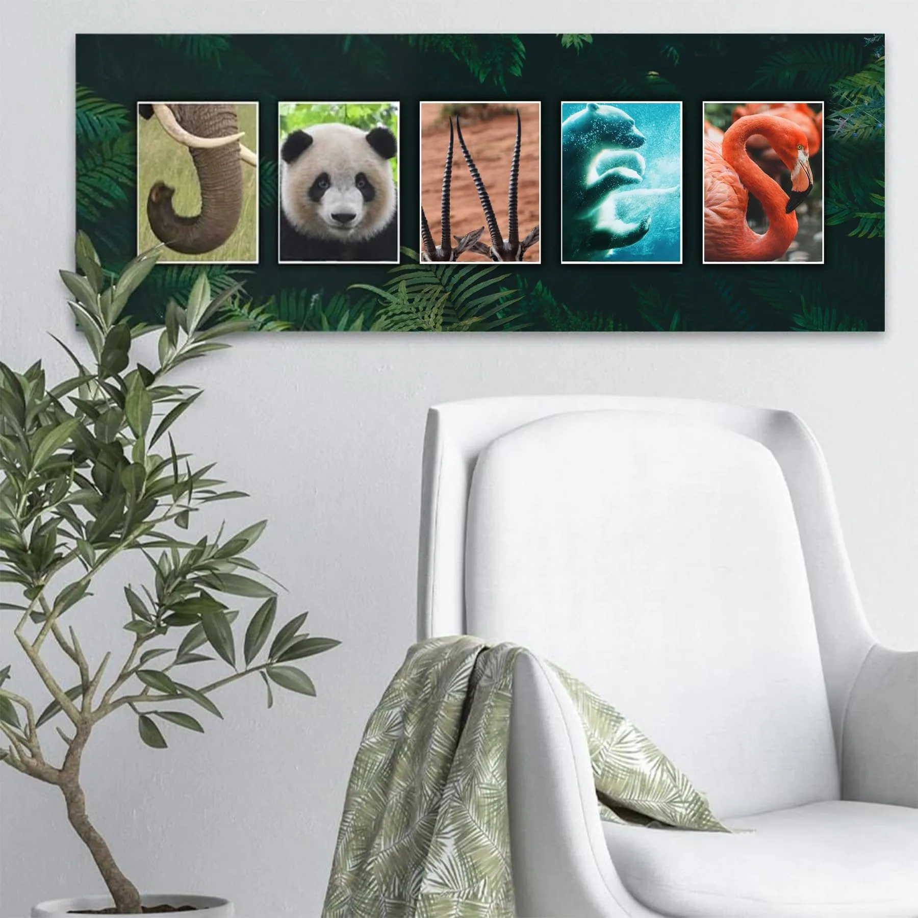 Zoo Animal Name Art Print